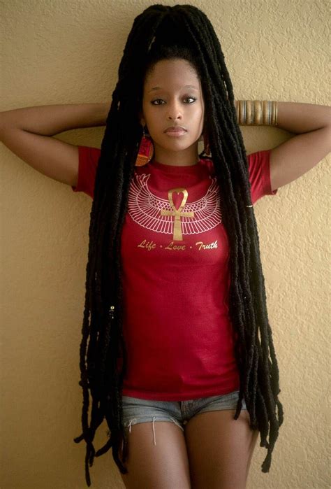 Nerissa Irving Nerissa Nefeteri Black Beauty Women Long Dreads Natural Hair Styles