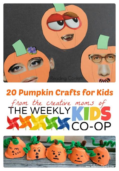 20 Cool Pumpkin Crafts For Kids B Inspired Mama