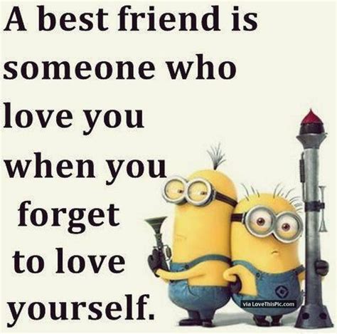 Best Friend Minion Love Quote Pictures Photos And Images For Facebook