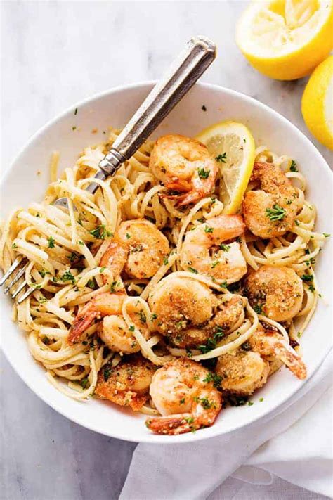 Toss to coat and cook until shrimp are fully cooked through, about 2 minutes. Lemon Garlic Shrimp Scampi | The Recipe Critic