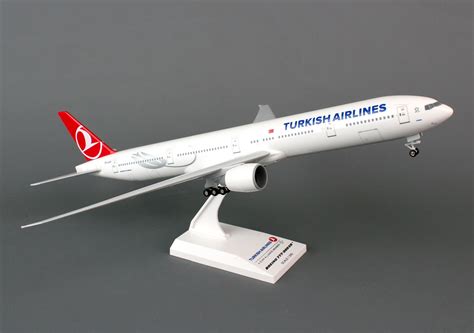 Daron Skymarks Turkish 777 300er 1200 Aircraft Model With Gear Buy