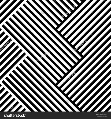 Lines Repeatable Geometric Pattern Mosaic Of Lined Squares
