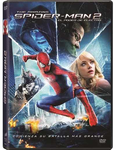 The Amazing Spider Man 2 El Poder De Electro Llega En Dvd Y Blu Ray El