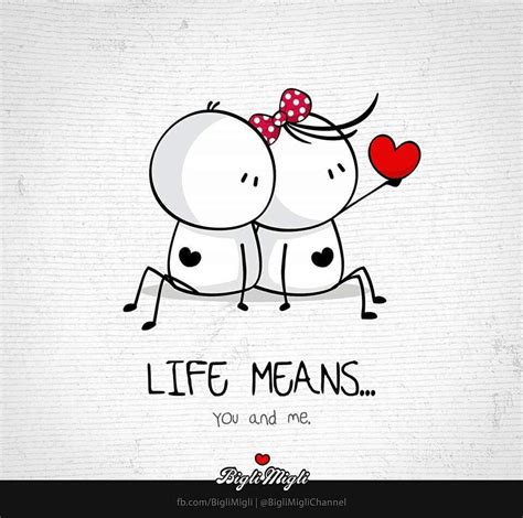 Life Means You And Me Couple Drawings Love Drawings Art Drawings