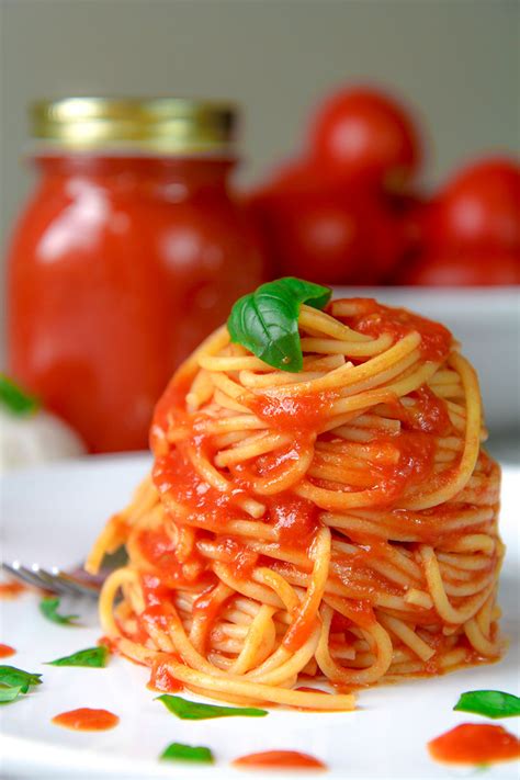 This simple eggplant and tomato sauce is delicious, made with diced eggplant stewed in tomatoes and garlic. EASY TOMATOES SAUCE ITALIAN WAY with garlic and fresh basil