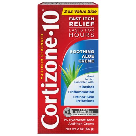 Save On Cortizone 10 Hydrocortisone Anti Itch Creme Soothing Aloe