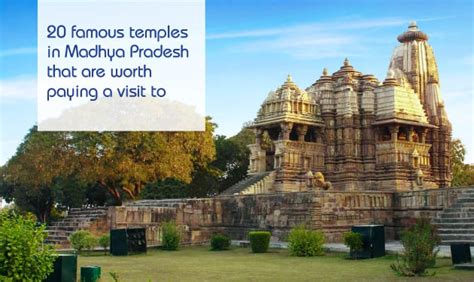 Temples In Madhya Pradesh List Of 20 Famous Temples In Madhya Pradesh