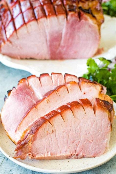 The best part about this recipe is the delicious glaze on top. Honey Baked Ham - Julie's Eats & Treats