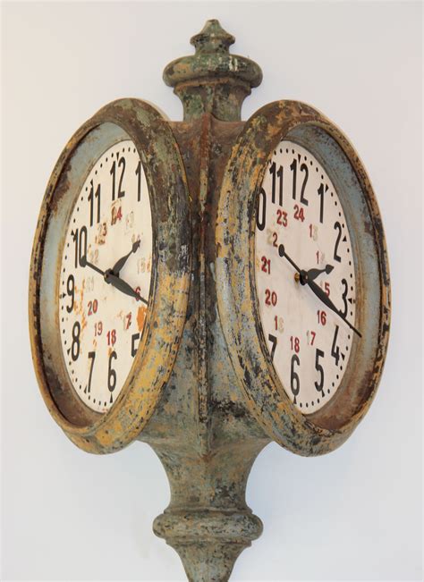 Antique Clock From French Train Station Maison And Co Inspiration