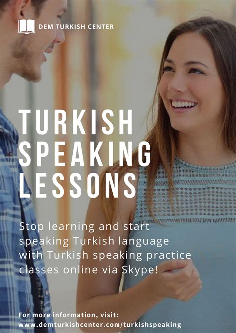 Turkish Courses Classes Online via Skype by Dem Turkish Center Türkçe