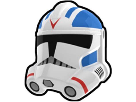 White Flight Trooper Helmet Pilot Custom For Lego Star
