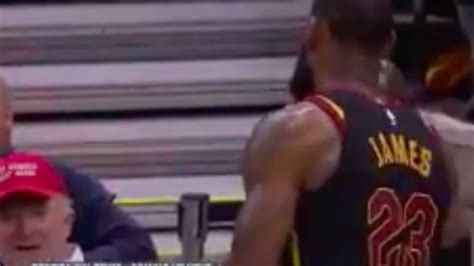Lebron James’ Reaction To The Man Wearing The ‘maga’ Hat Was All Of Us
