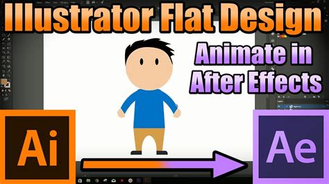 Animate Illustrator File In After Effects Tutorial Part 1 Youtube