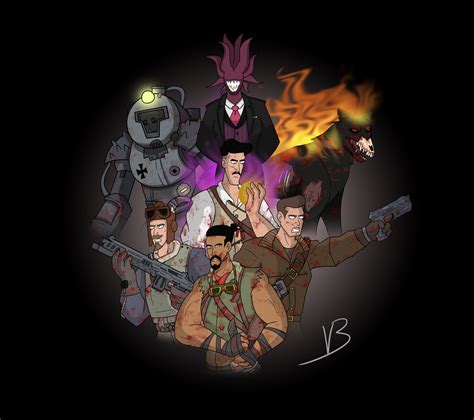 Revelations Black Ops Zombies By Vb Draws On Deviantart