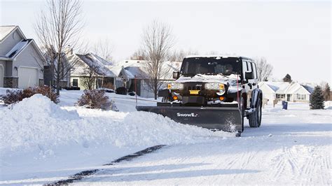 Snow Removal 101 How To Plow Efficiently Snowex