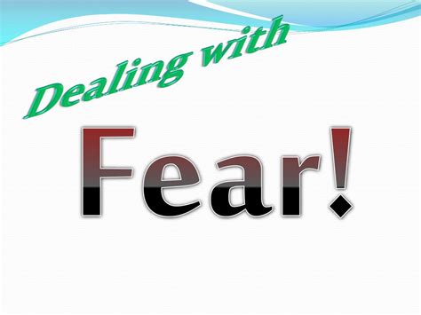 Ppt Fear Powerpoint Presentation Free Download Id4116371