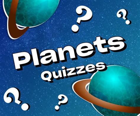 Planets Quizzes Science Trivia Games Big Daily Trivia