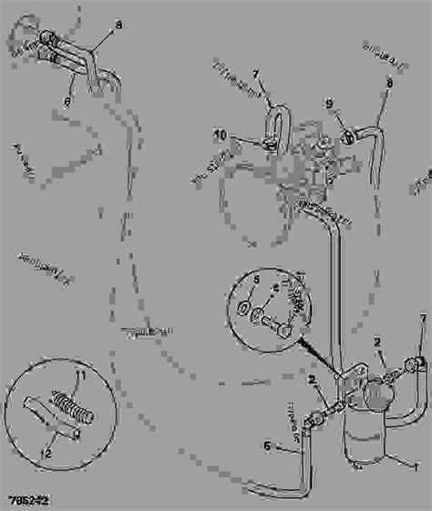 Fuel Pipes Fuel Tank To Filter Construction Jcb 8080 Midi