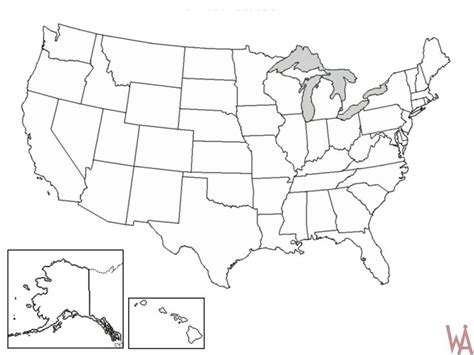 A Map Of The United States Showing Great Smoky Mountains