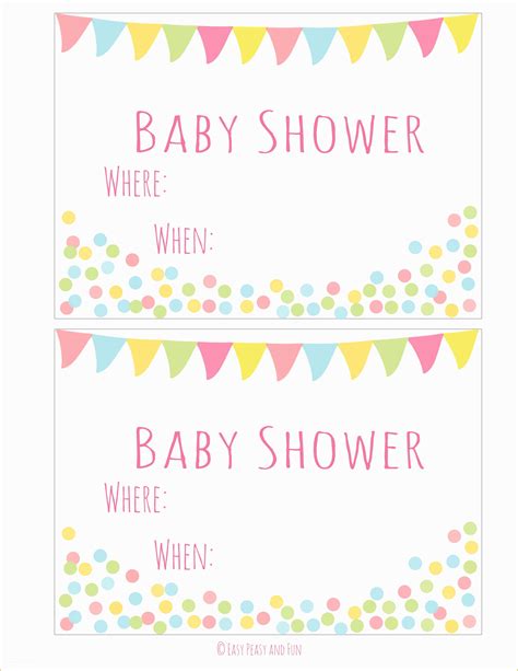 Free Printable Baby Shower Cards