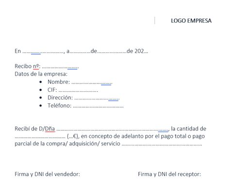 Recibí Qué Es Modelo De Recibí Para Descargar Cegid Diez