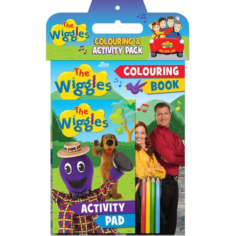 The Wiggles Colouring And Activity Pack 9781760681524 Ebay