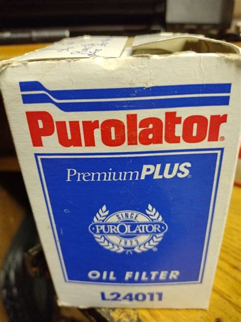 Purolator L24011 Cross Reference Oil Filters Oilfilter