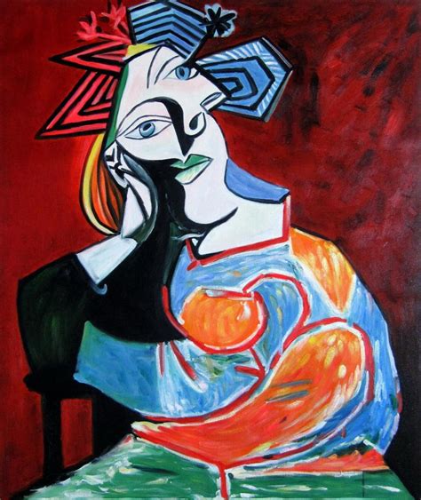 30x36 Inches Rep Pablo Picasso Stretched Oil Painting Canvas Art Wall