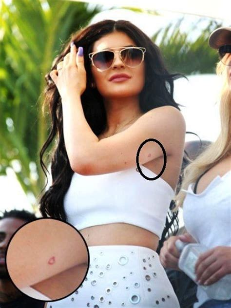 Kylie Jenners Tattoos Their Meanings Body Art Guru Daftsex Hd