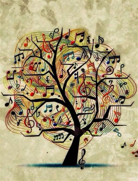 Music Tree Musical Art Art Music