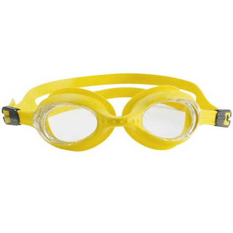 Light Swimming Goggles Yellow Decathlon