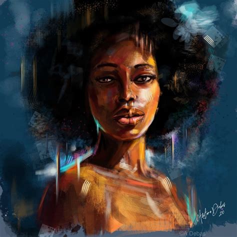 Afro Painting Adetoro Debas
