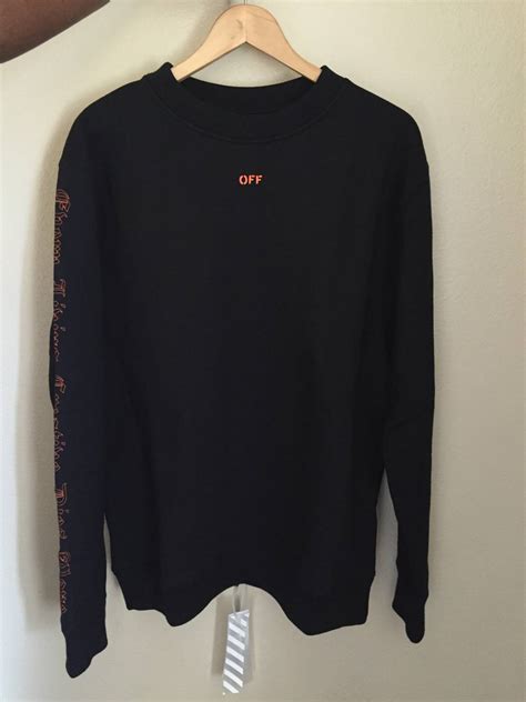 Off White Off White X Vlone Crewneck Grailed