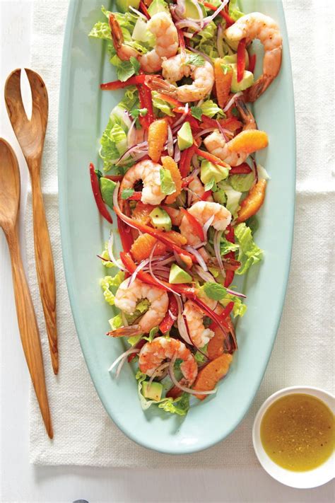 We love how you taste the sherry but it's the lemon that pulls together the sauce and the cayenne that gives it character. Southern-Style Shrimp the Family Will Love | Main dish salads, Hearty salad recipes, Summer ...