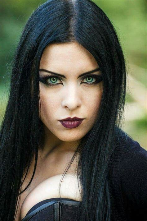Lady Kat Eyes Goth Beauty Hot Goth Girls Gothic Beauty