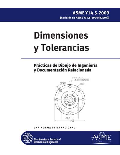 Asme Y145 2009 Spanish Dimensiones Y Tolerancias