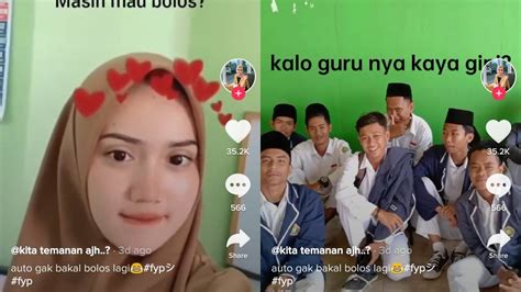 Viral Guru Cantik Netizen Jadi Pengen Sekolah Lagi