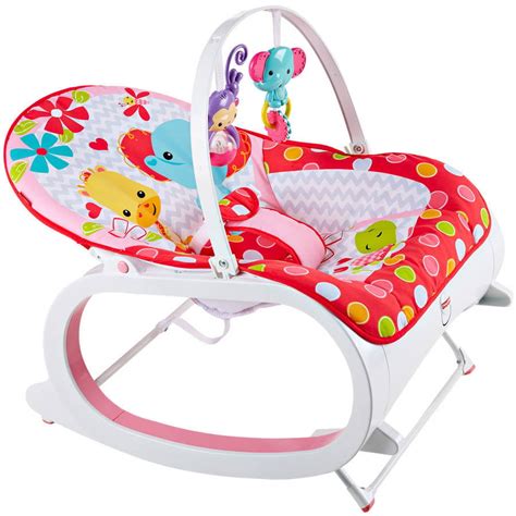 Fisher Price Infant To Toddler Rocker Baby Seat Bouncer Chair Play Toy