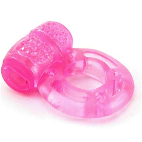 Vibrating Penis Cock Ring Clit G Spot Stimulator Couple Dildo Sex Toys For Men Ebay