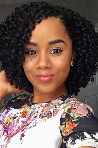 Showiest Bob Haircuts For Black Women In Curly Crochet Hair The Best