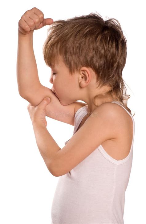 Little Boy Flexing Biceps Stock Photos Free And Royalty Free Stock