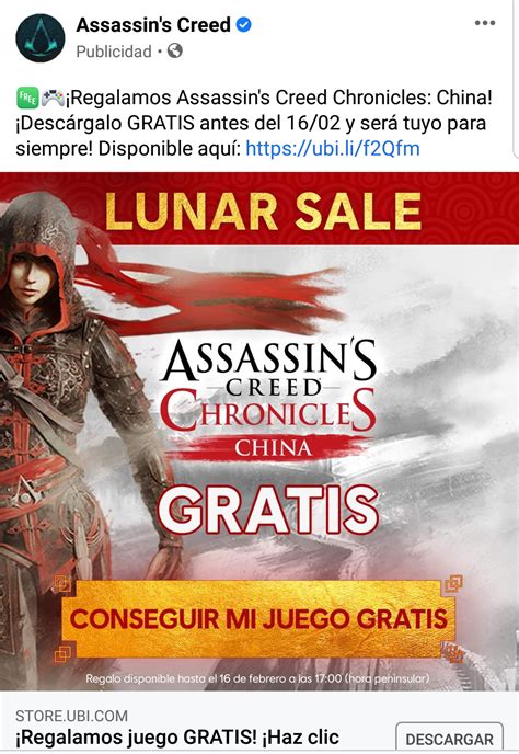Off Topic Assassin S Creed Chronicles China Gratis En Ubisoft Store