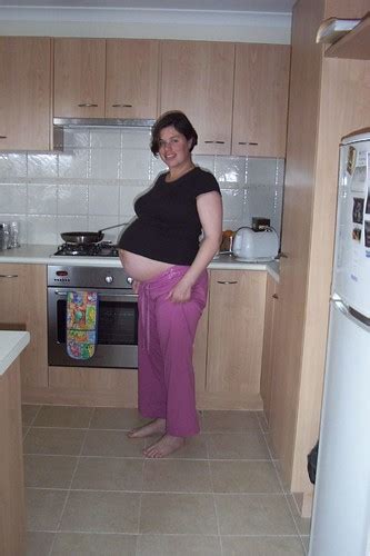 bare foot and pregnant in the kitchen you don t get many o… flickr