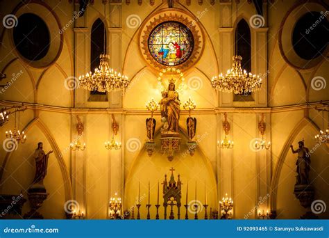 Nativity Of Our Lady Cathedral Editorial Image Image Of Altar