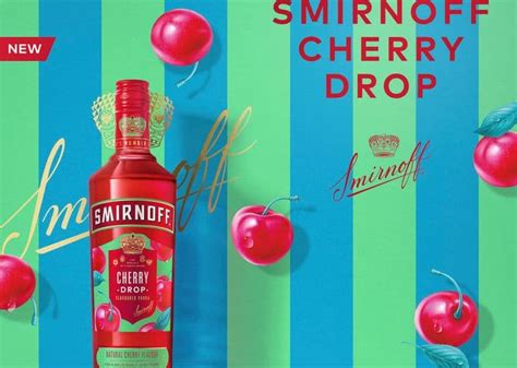Smirnoff Cherry Drop Flavoured Vodka 70cl The Bar