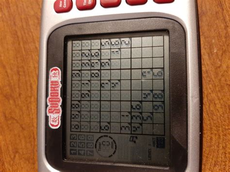 Excalibur Electronic Sudoku Handheld Game Model 452 2 Ebay