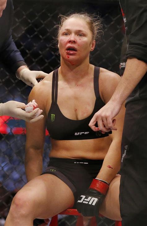 Ronda Rousey Suicide Thoughts After Shock Loss To Holly Holm At Ufc The Advertiser