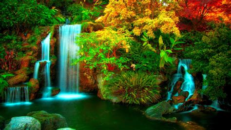 ❤ get the best nature backgrounds desktop on wallpaperset. waterfalls HD Wallpaper | Waterfall, Waterfall pictures ...