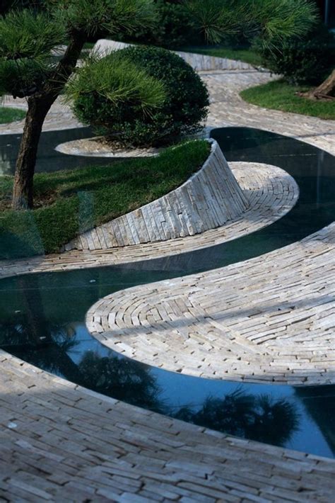 Peyzaj Projeleri Tasarımlarında Modern Su Bahçeleri Etkisi Yeşil Mimar