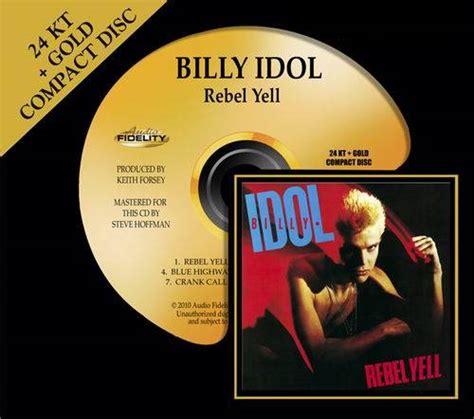 Billy Idol Rebel Yell 1983 24 Kt Gold Cd 2010 Avaxhome